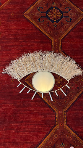 دیوارکوب چشم رافیا